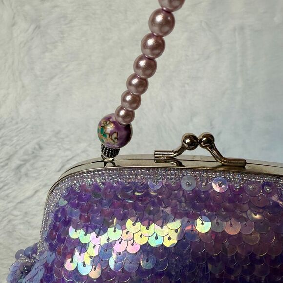 Lily Scott Sequins Evening Bag - Picture 5 of 11